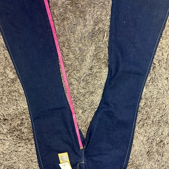 Vipones Womens High Rise Zip Fly Bootcut Denim jeans Blue Size 8 <<206>> - Picture 5 of 11